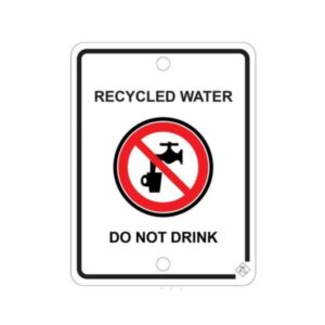 Signs - Recycled Water Warning Sign