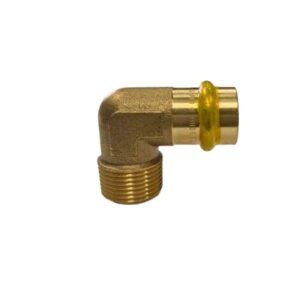 Elbow Male 20mm BSP X 3/4" Gas Copper Press