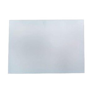 Cover plate flat 1mm x 297mm x 210mm White